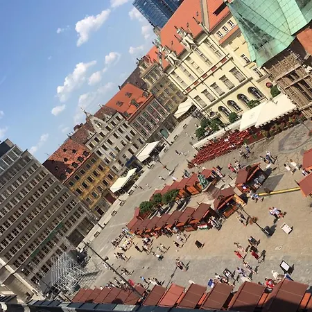 Apartament Z Widokiem Na Rynek ! Daire Wroclaw